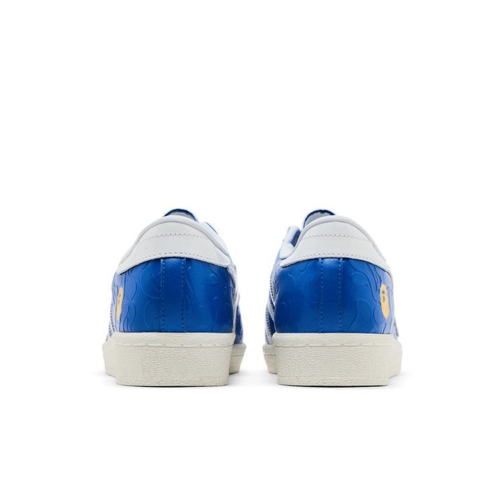 adidas Superstar Vintage Bape Blue White – podrážka | Purekickz