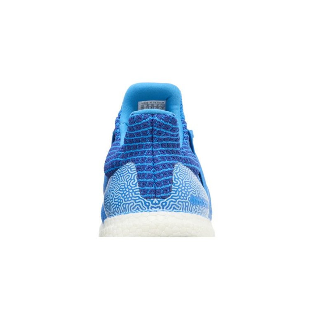 Adidas Ultra Boost DNA Blue Rush Bliss Blue – detail materiálu | Purekickz