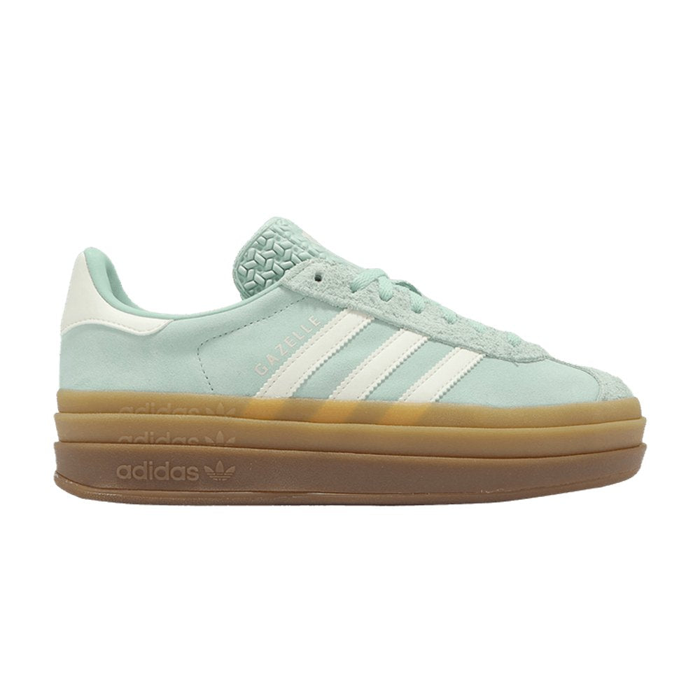 Adidas Wmns Gazelle Bold 'Ash Green' – boční pohled | Purekickz