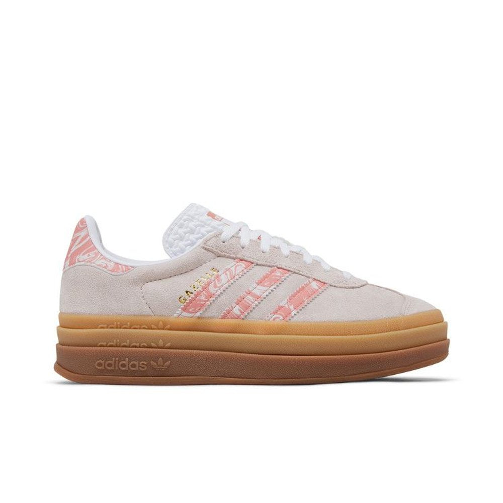 Adidas Wmns Gazelle Bold 'Putty Mauve Marble' – boční pohled | Purekickz