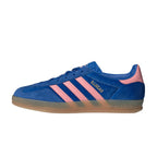 Adidas Wmns Gazelle Indoor 'Blue Semi Pink Velvet' – hlavní pohled | Purekickz