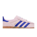 Adidas Wmns Gazelle Indoor 'Clear Pink Lucid Blue' – detail | Purekickz