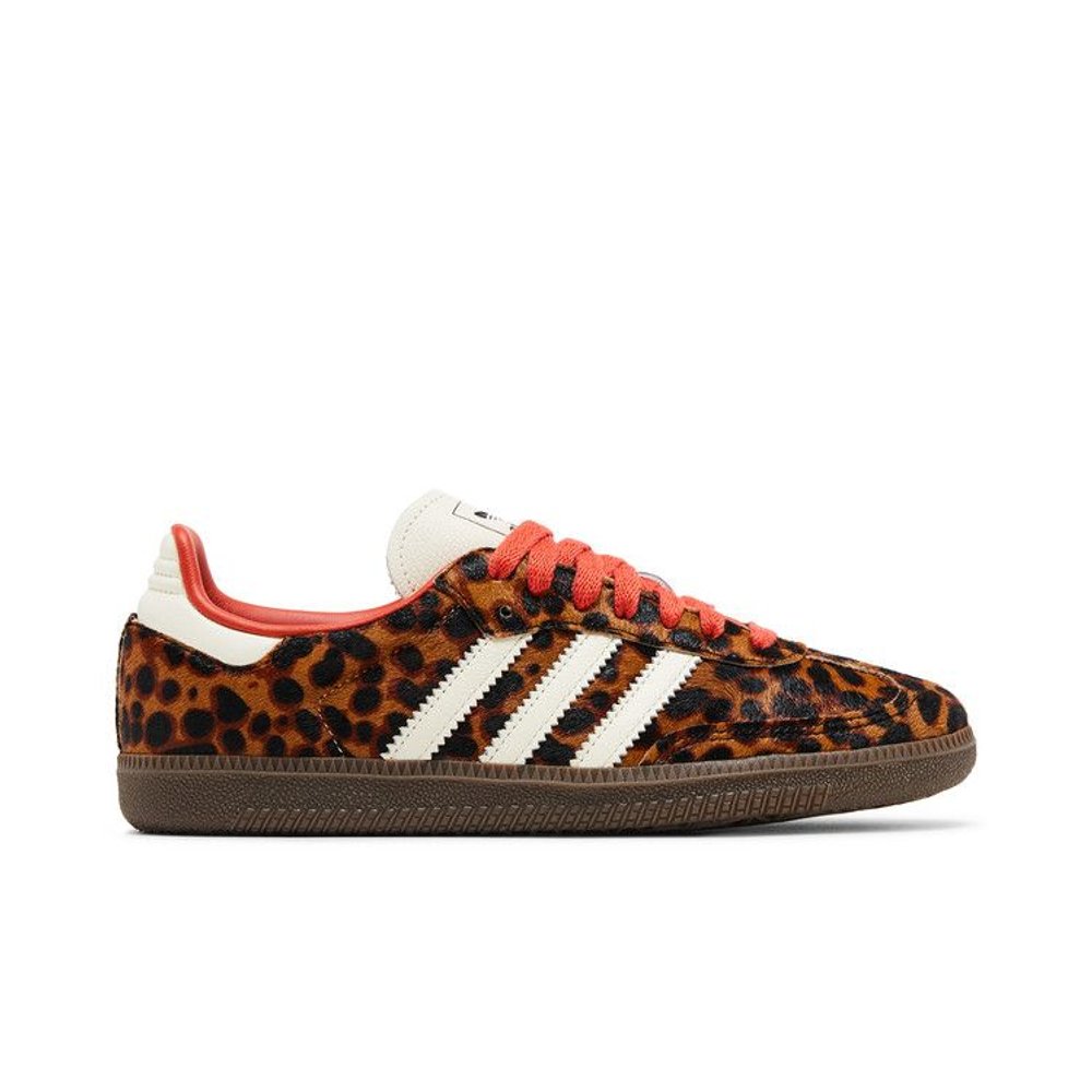 adidas Wmns Samba OG 'Cheetah Pack - Preloved Red' – boční pohled | Purekickz