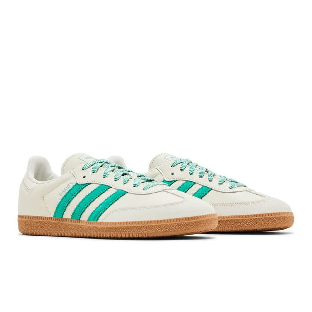 Adidas Wmns Samba OG 'Off White Court Green'