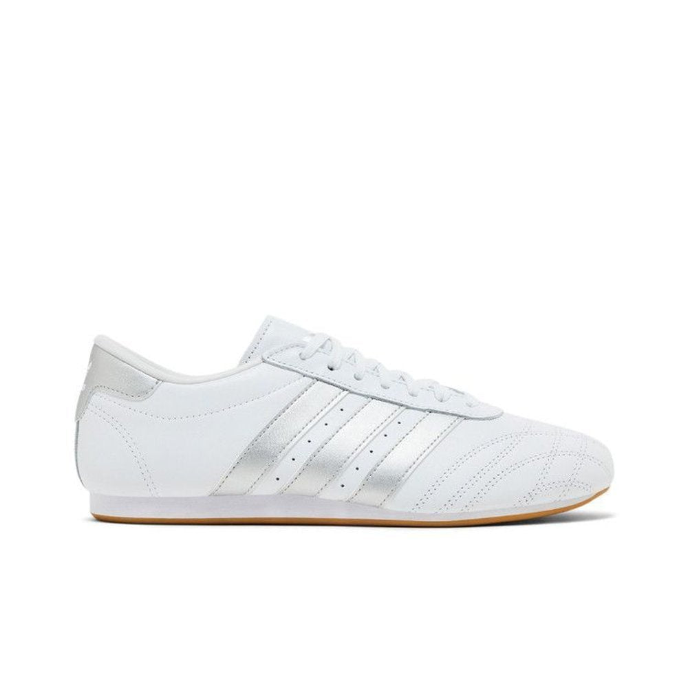 Adidas Wmns Taekwondo Lace White Silver Metallic Gum – boční pohled | Purekickz