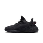 adidas Yeezy Boost 350 V2 Black (Non-Reflective) – detail | Purekickz