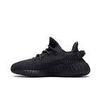 adidas Yeezy Boost 350 V2 Black (Non-Reflective) – detail | Purekickz