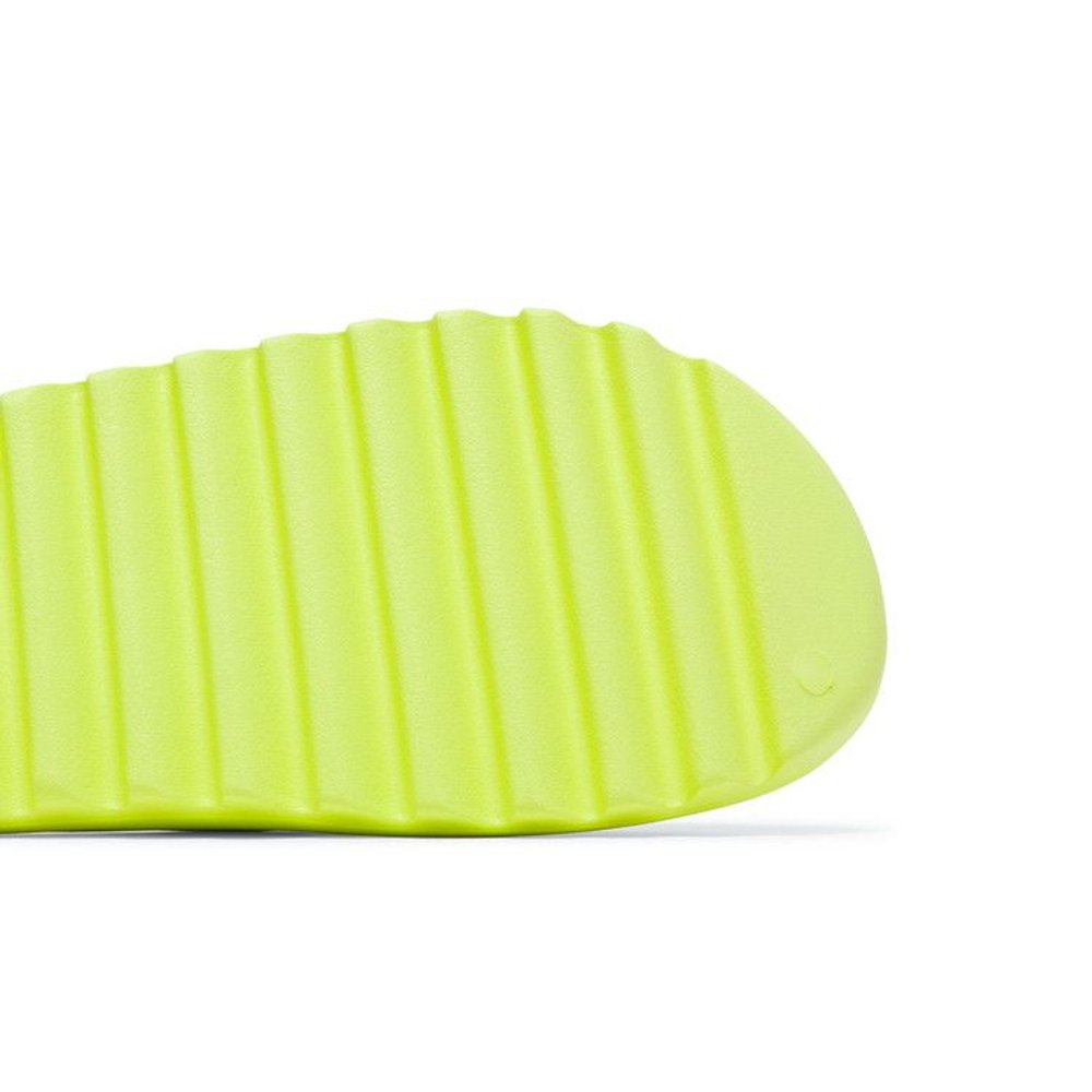 Adidas Yeezy Slide Glow Green – pohled shora | Purekickz