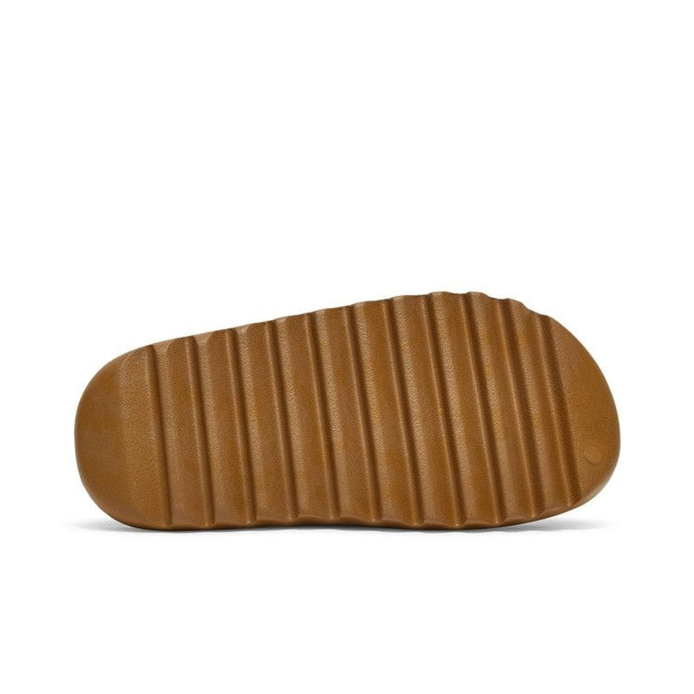 adidas Yeezy Slide Ochre – zadní pohled | Purekickz