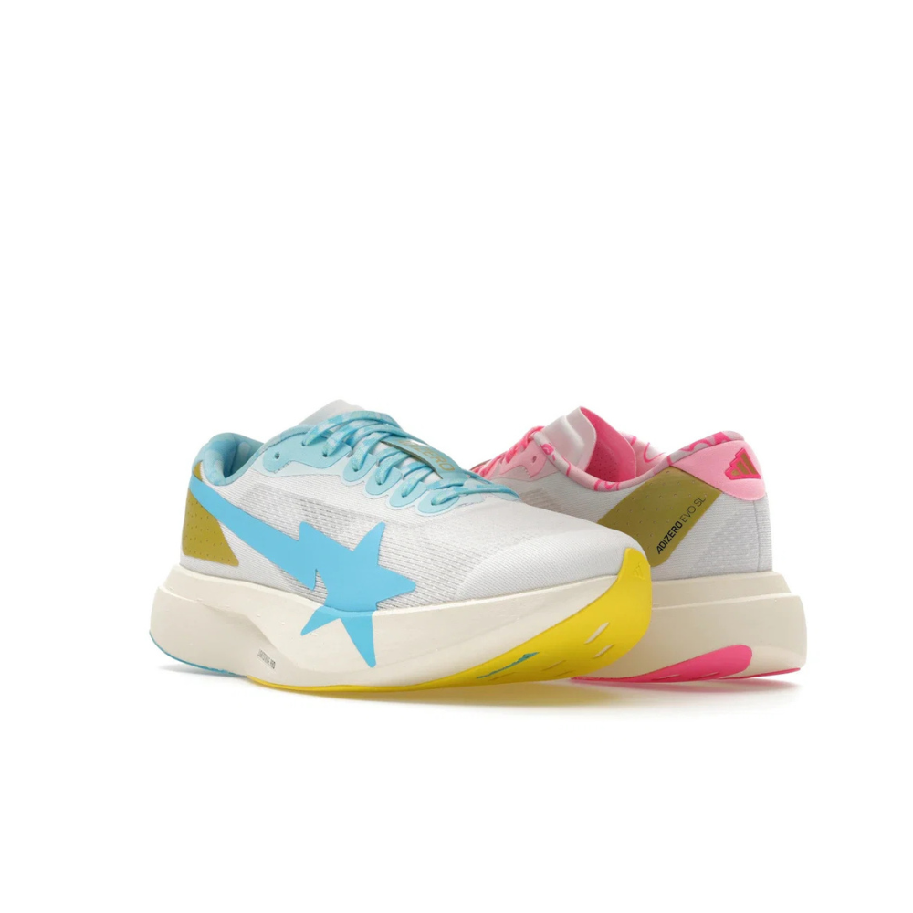 adidas Adizero Evo SL Bape Blue Pink Gold – boční pohled | Purekickz