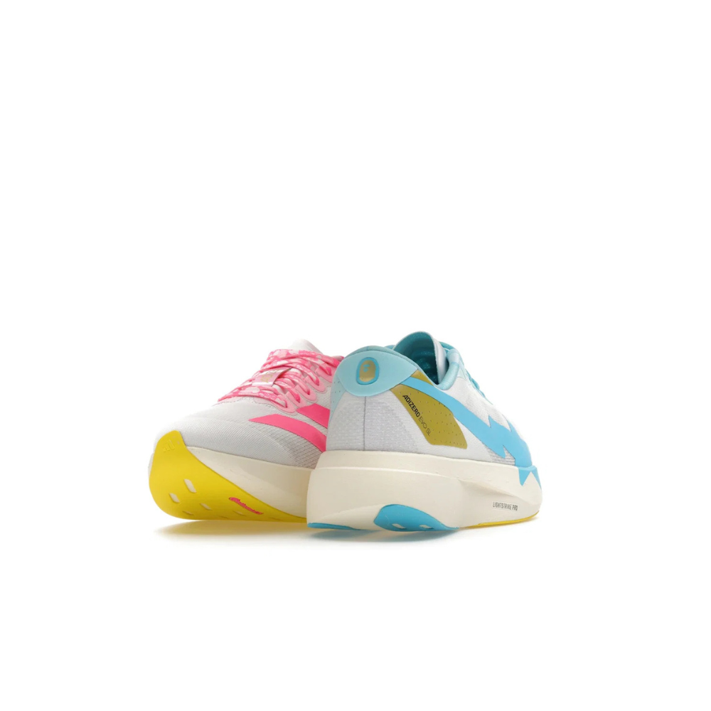 adidas Adizero Evo SL Bape Blue Pink Gold – detail | Purekickz