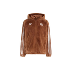 adidas x Care Bears Fur Jacket Preloved Brown – hlavní pohled | Purekickz