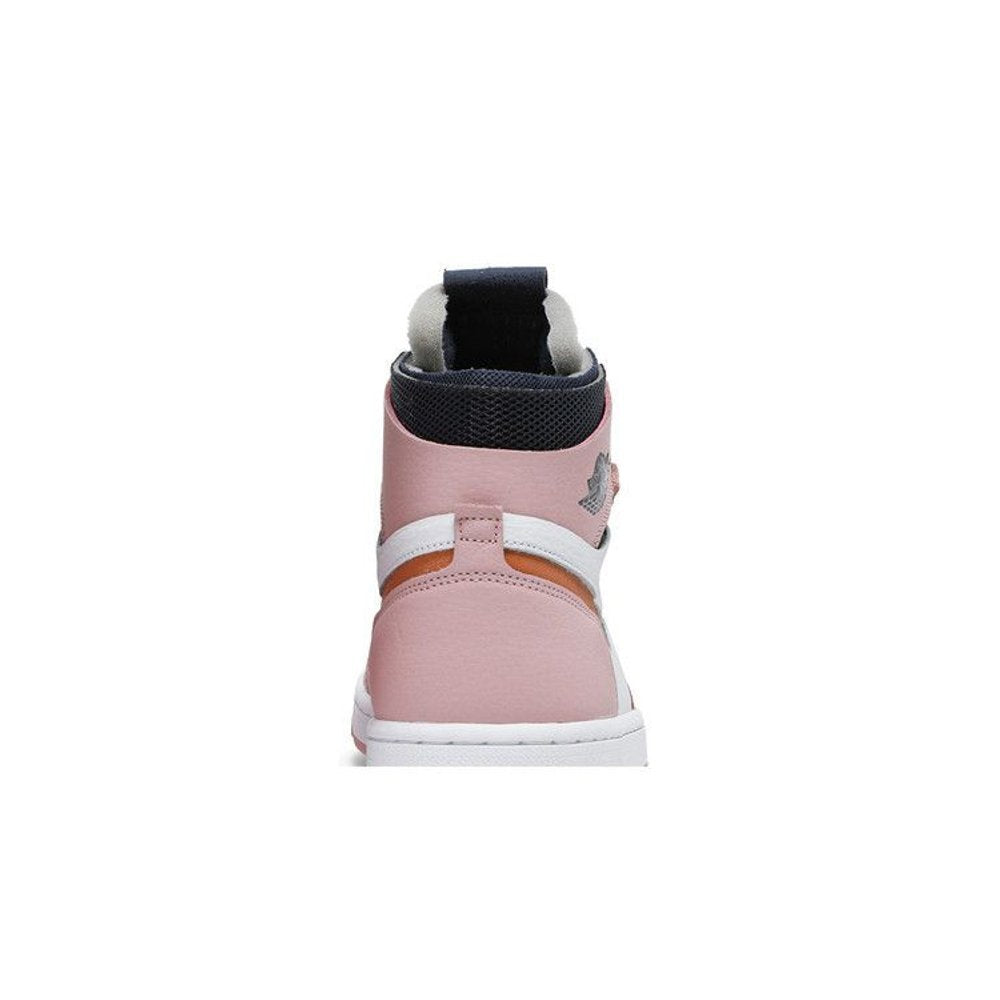 Air Jordan 1 High Zoom Pink Glaze – detail materiálu | Purekickz