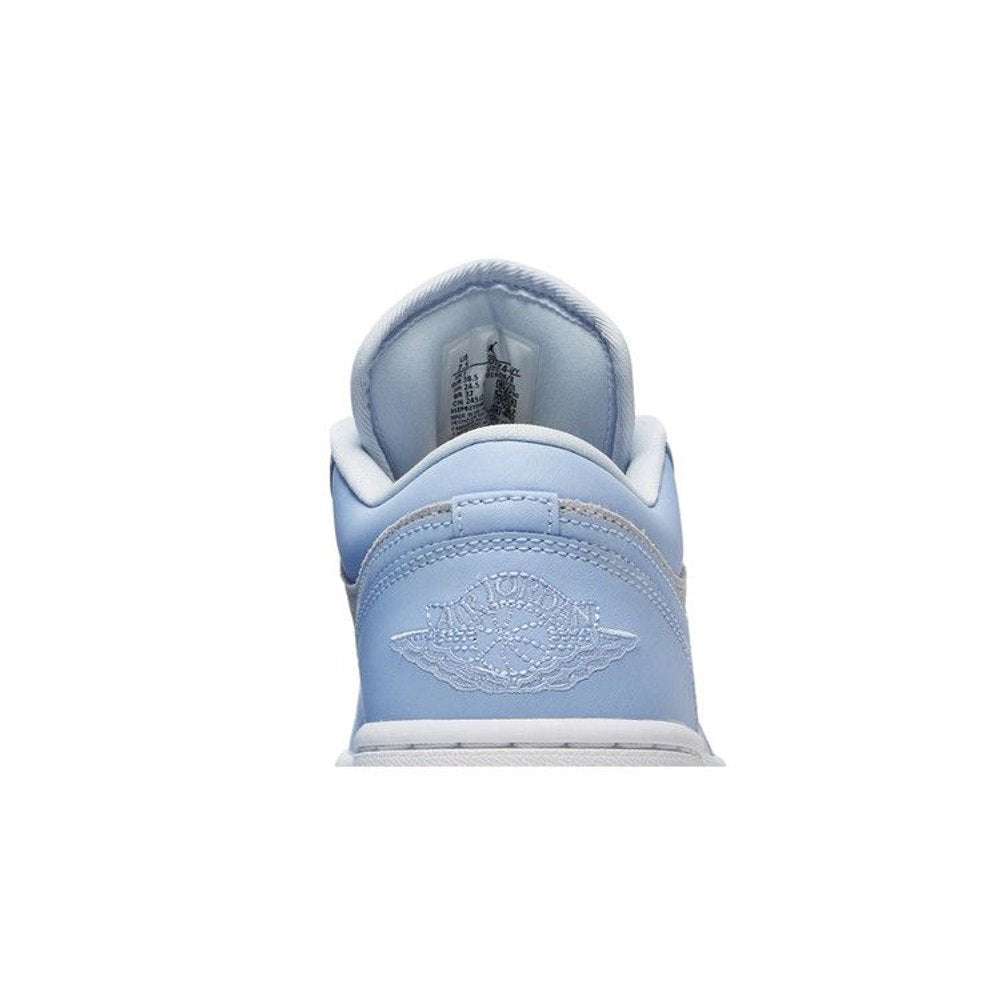 Air Jordan 1 Low 'Aluminum' – detail materiálu | Purekickz