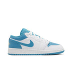 Air Jordan 1 Low Aquatone (GS) – boční pohled | Purekickz