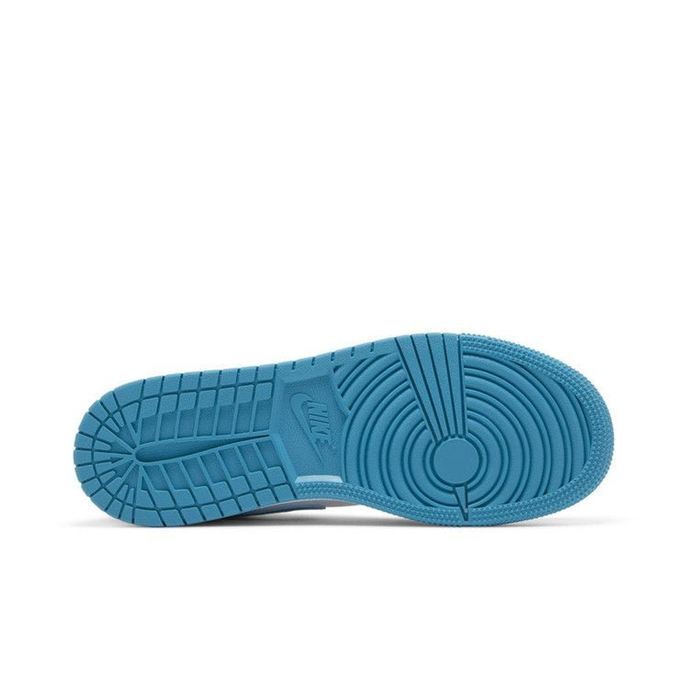 Air Jordan 1 Low Aquatone (GS) – zadní pohled | Purekickz