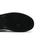 Air Jordan 1 Low Black Medium Grey – pohled shora | Purekickz
