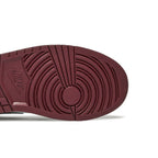 Air Jordan 1 Low Cherrywood Red – pohled shora | Purekickz