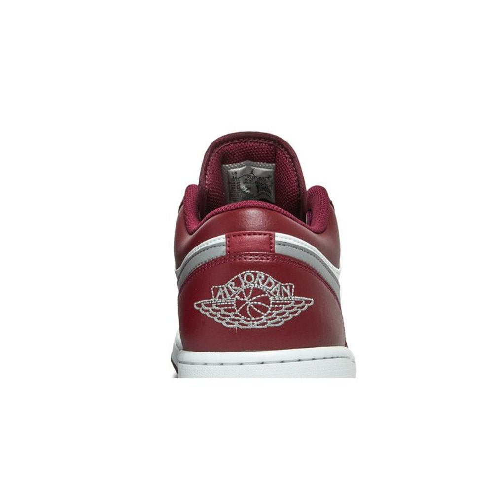 Air Jordan 1 Low Cherrywood Red – detail materiálu | Purekickz