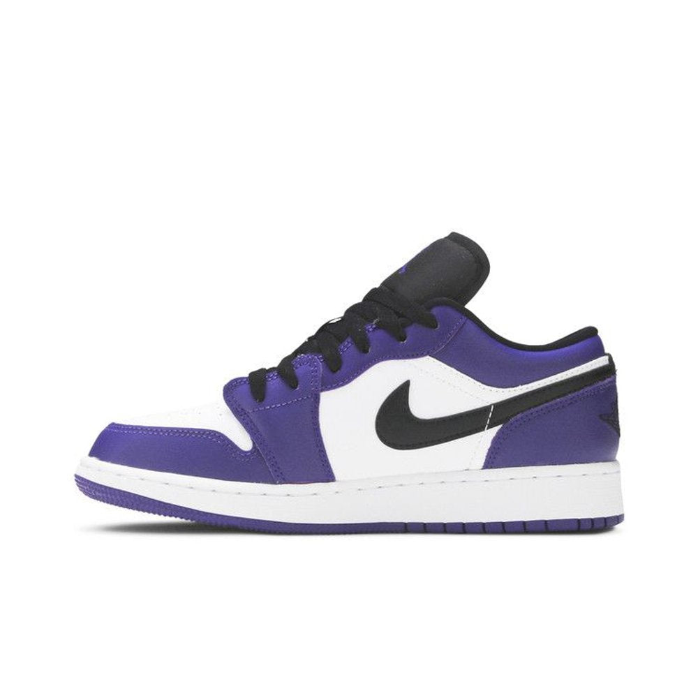 Air Jordan 1 Low Court Purple (GS) – hlavní pohled | Purekickz