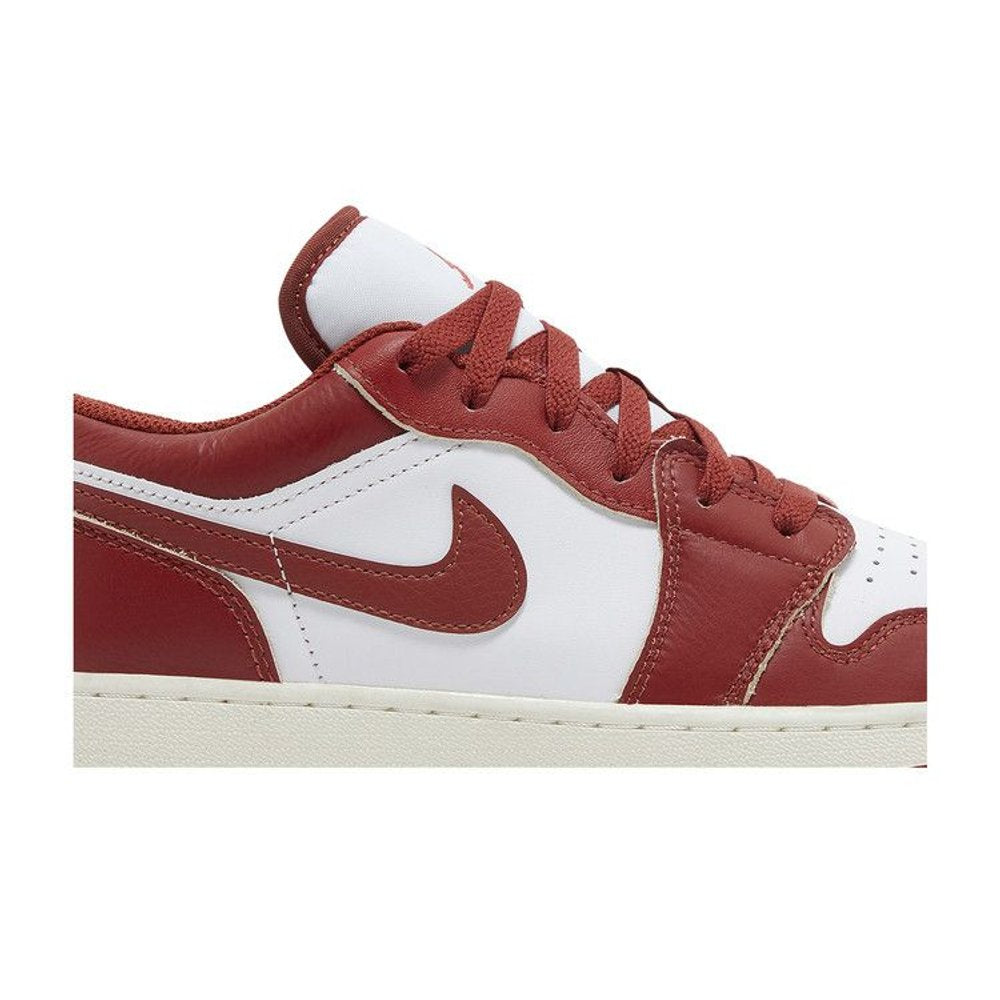 Air Jordan 1 Low Dune Red – detail | Purekickz