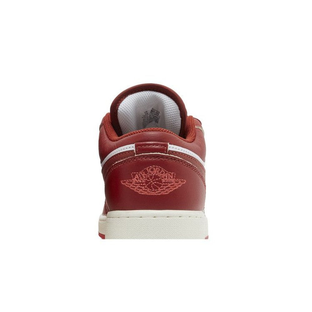 Air Jordan 1 Low Dune Red – detail materiálu | Purekickz