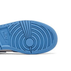 Air Jordan 1 Low GS 'UNC Patent' – pohled shora | Purekickz