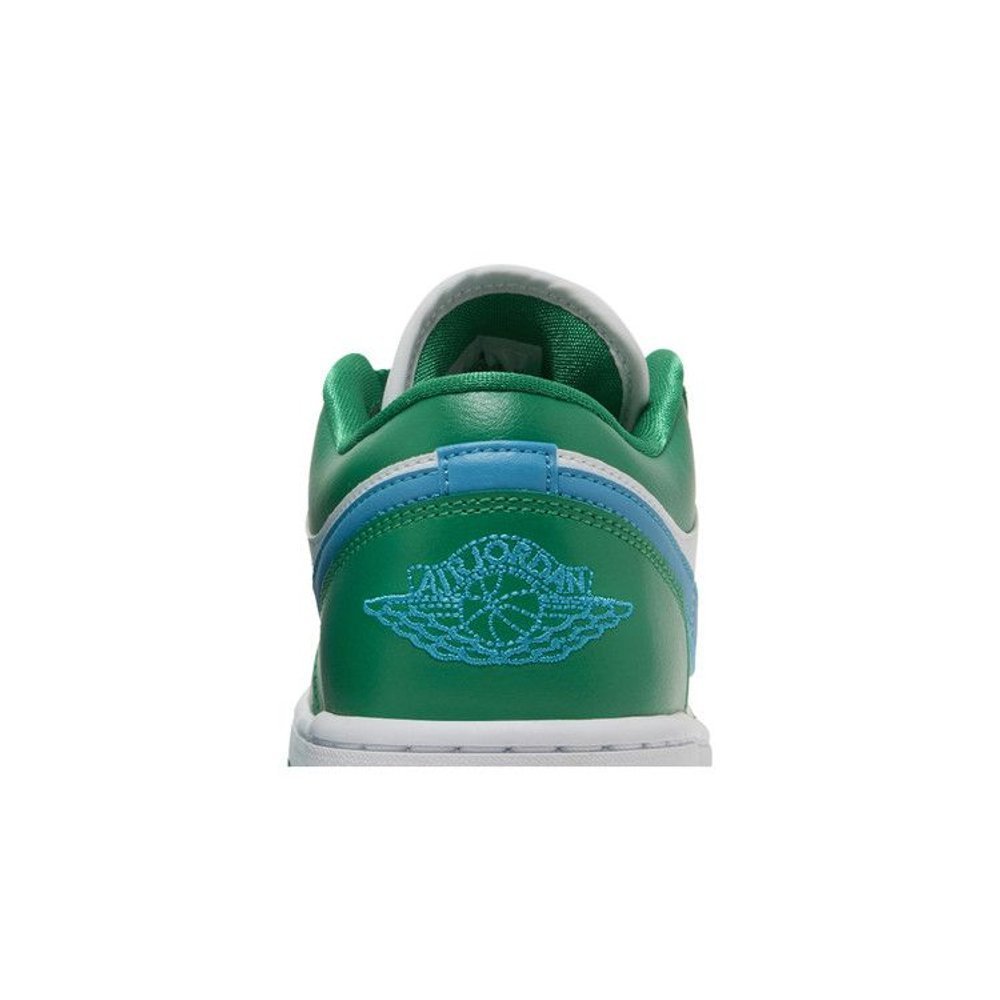 Air Jordan 1 Low Lucky Green (W) – detail materiálu | Purekickz