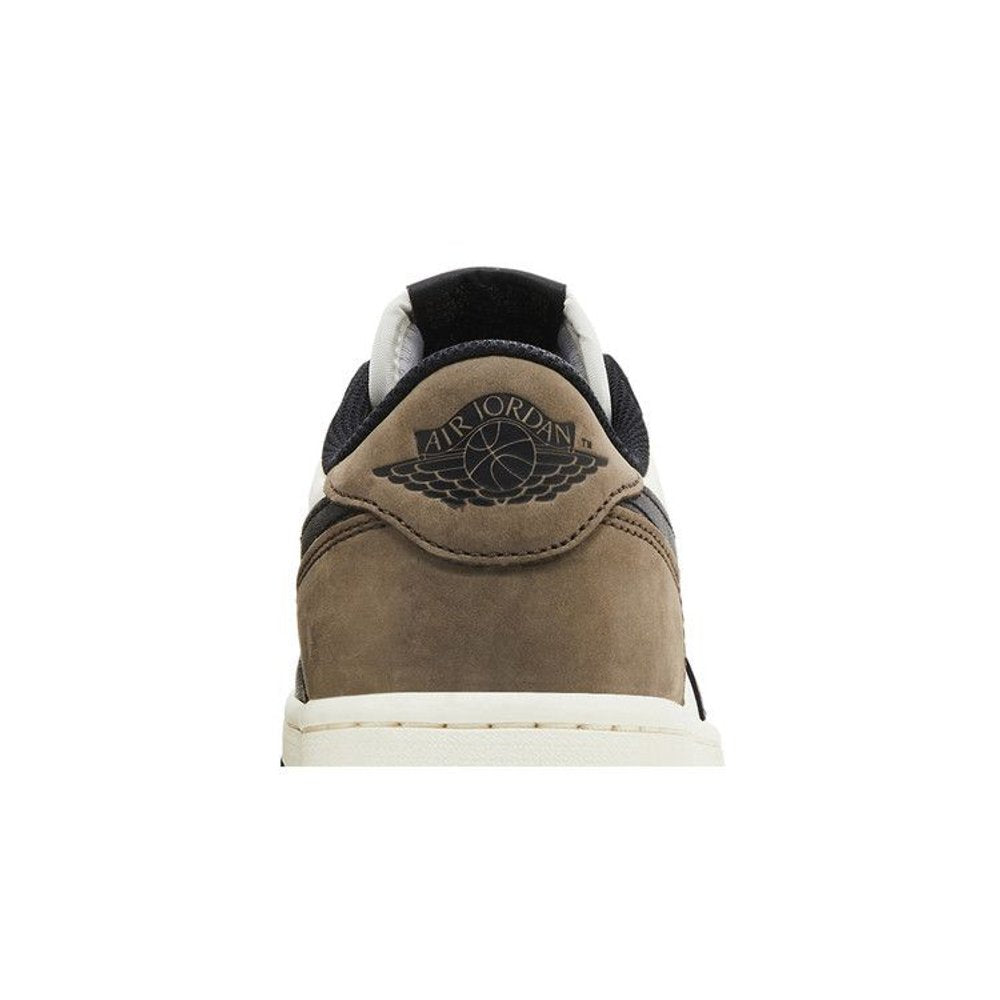 Air Jordan 1 Low OG Dark Mocha – detail materiálu | Purekickz