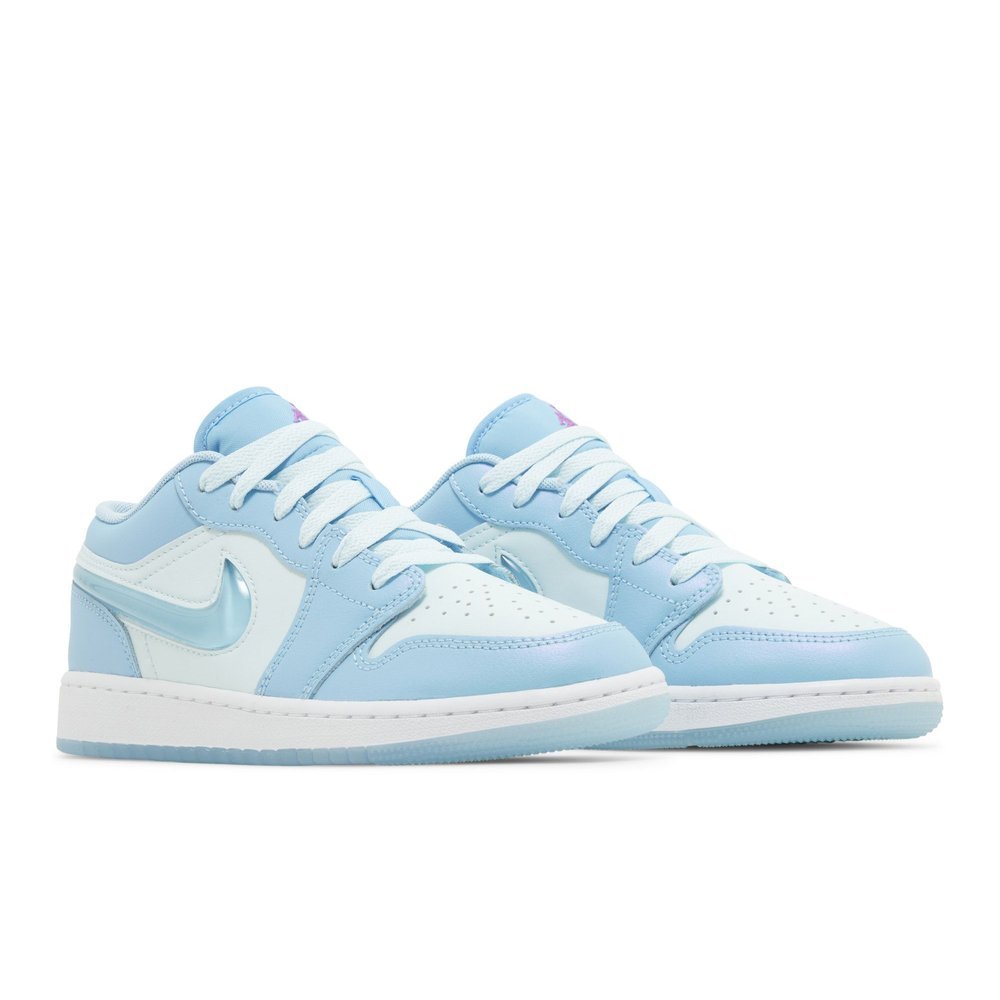 Air Jordan 1 Low SE Aquarius Blue (GS)