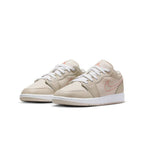 Air Jordan 1 Low SE Light Orewood Brown (GS) – boční pohled | Purekickz