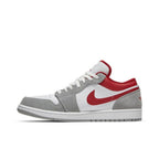 Air Jordan 1 Low SE Light Smoke Grey Gym Red – hlavní pohled | Purekickz