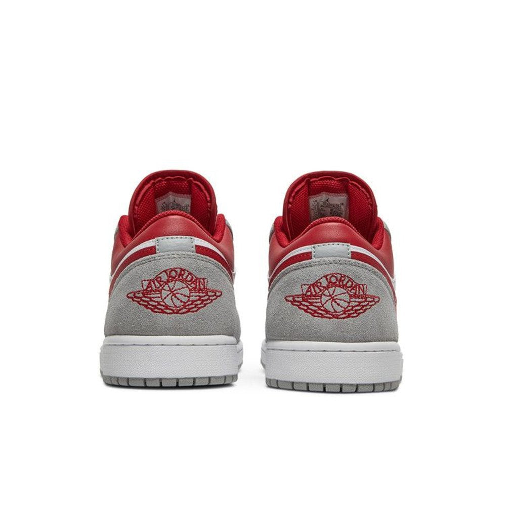 Air Jordan 1 Low SE Light Smoke Grey Gym Red