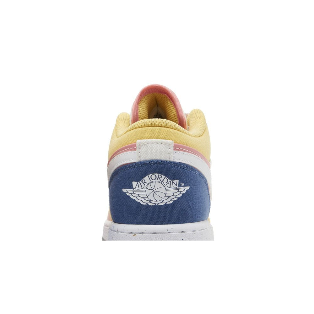 Air Jordan 1 Low SE Multi Canvas (GS) – detail materiálu | Purekickz