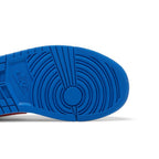 Air Jordan 1 Low Sport Blue Gym Red (W) – pohled shora | Purekickz