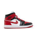 Air Jordan 1 Mid Alternate Bred Toe (W) – boční pohled | Purekickz