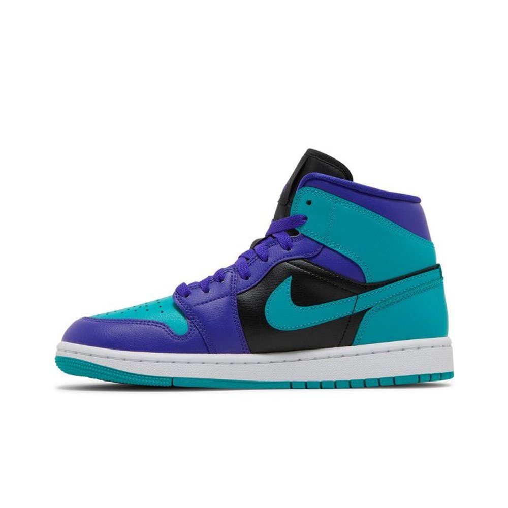 Air Jordan 1 Mid Black Grape – hlavní pohled | Purekickz
