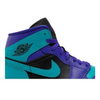 Air Jordan 1 Mid Black Grape – detail | Purekickz