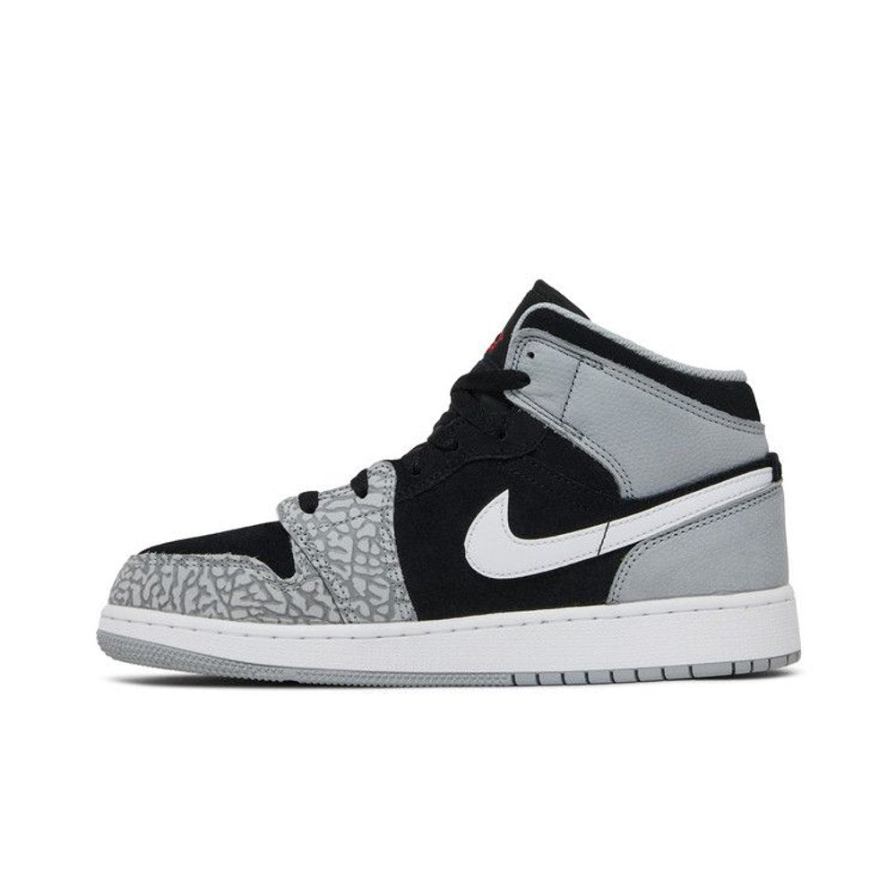 Air Jordan 1 Mid Elephant Print (GS) – hlavní pohled | Purekickz