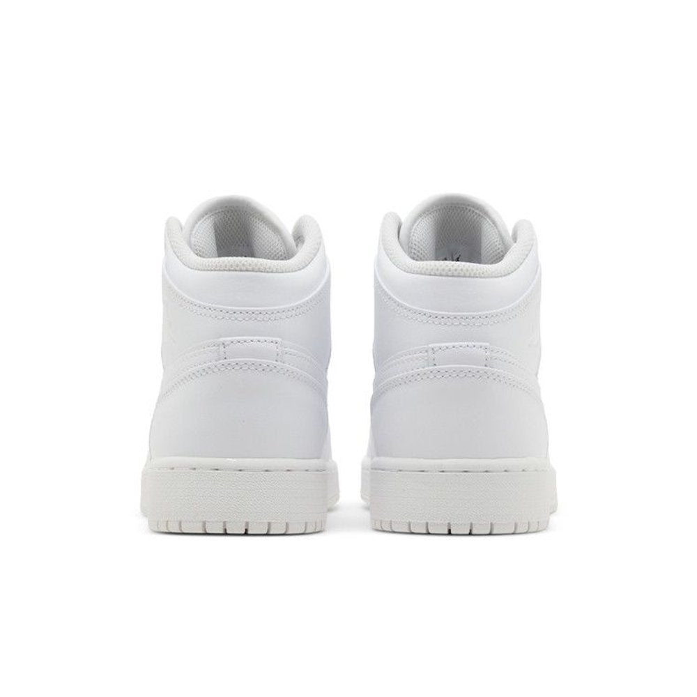 Air Jordan 1 Mid GS 'Triple White' 2023
