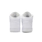 Air Jordan 1 Mid GS 'Triple White Tumbled Leather' 2020 – podrážka | Purekickz
