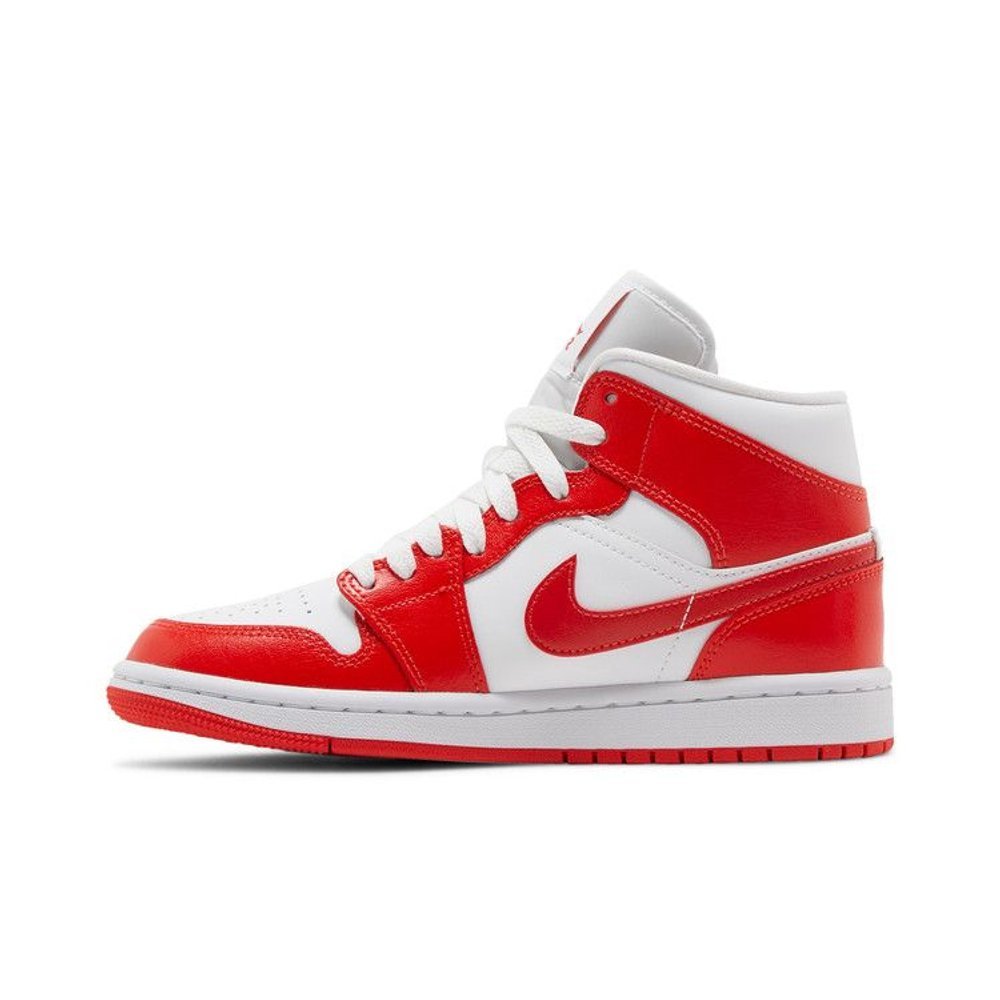 Air Jordan 1 Mid Habanero Red