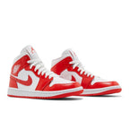 Air Jordan 1 Mid Habanero Red – lifestyle foto | Purekickz