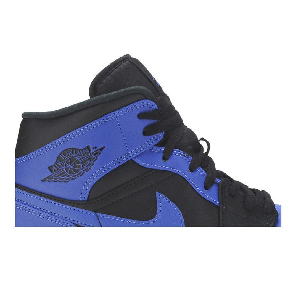 Air Jordan 1 Mid Hyper Royal – detail | Purekickz