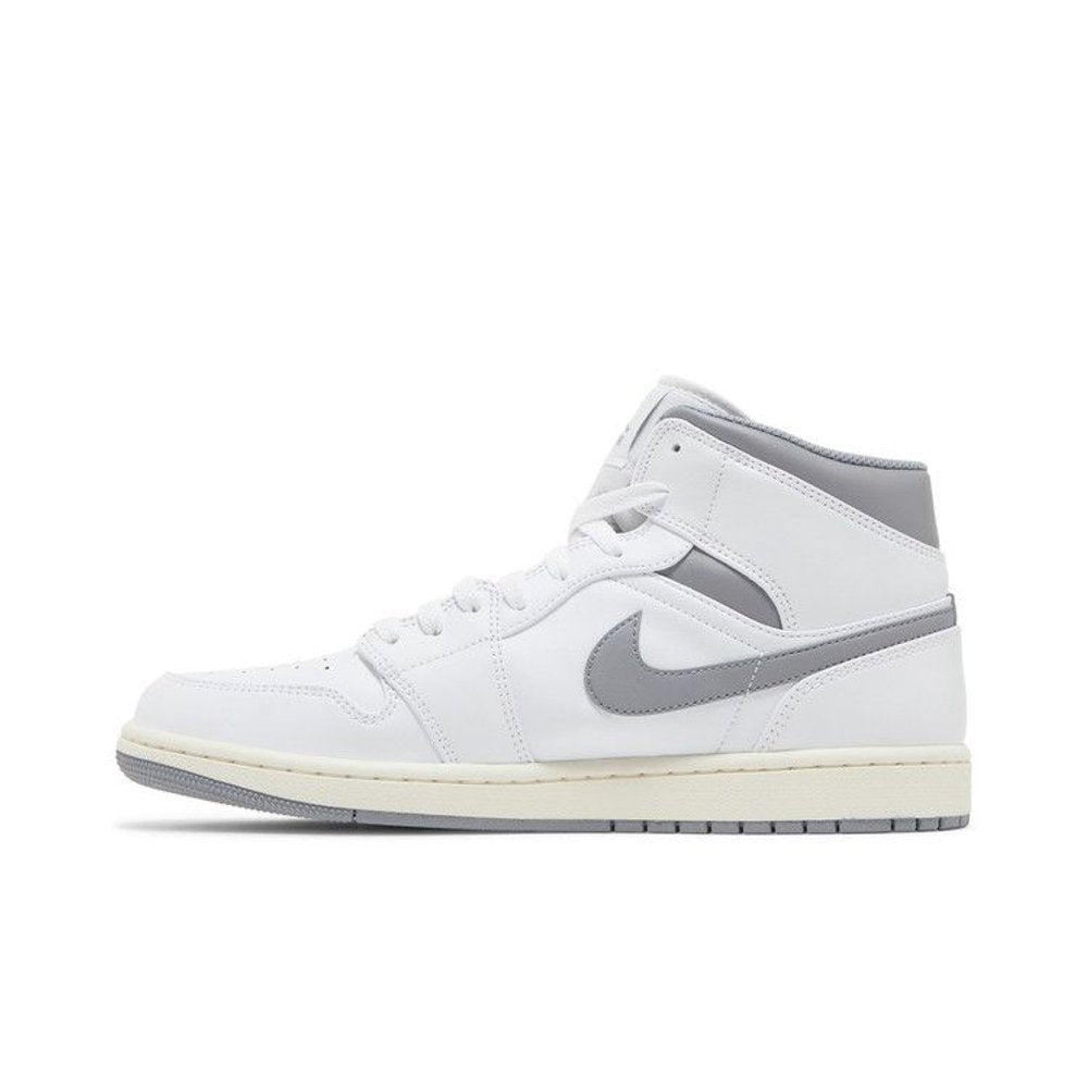 Air Jordan 1 Mid Neutral Grey – hlavní pohled | Purekickz