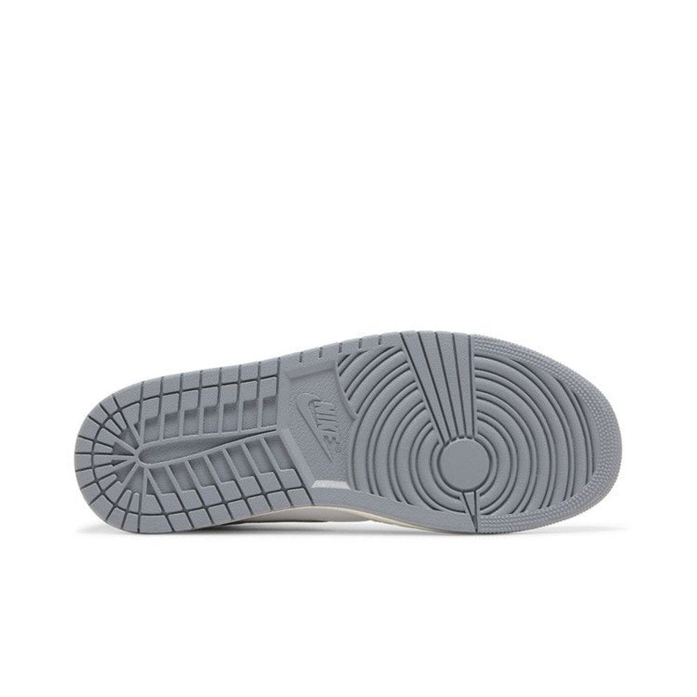 Air Jordan 1 Mid Neutral Grey – zadní pohled | Purekickz