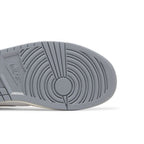Air Jordan 1 Mid Neutral Grey – pohled shora | Purekickz
