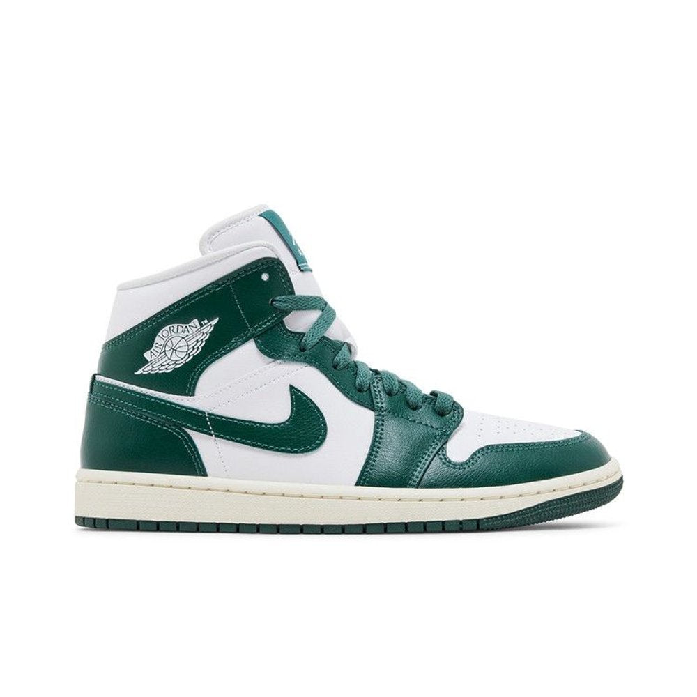 Air Jordan 1 Mid Oxidised Green (W) – boční pohled | Purekickz