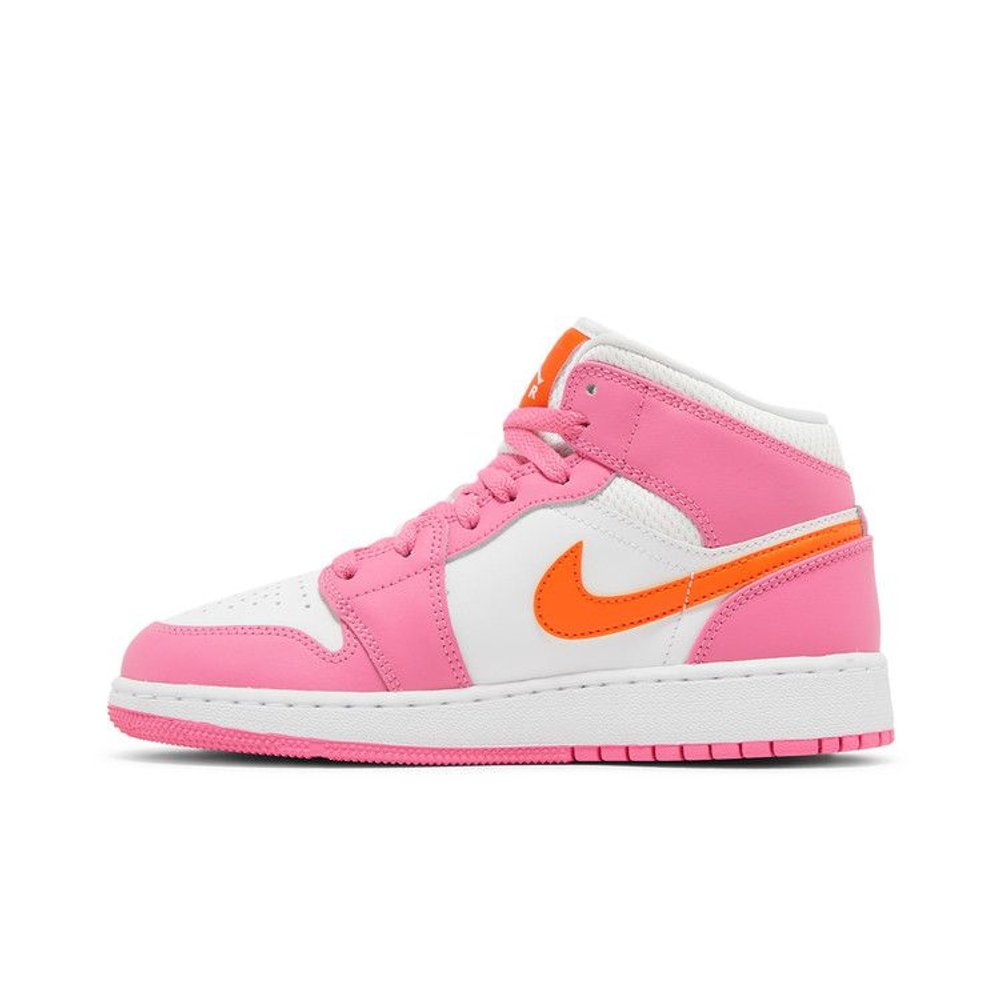 Air Jordan 1 Mid Pinksicle Orange (GS) – hlavní pohled | Purekickz