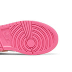 Air Jordan 1 Mid Pinksicle Orange (GS) – pohled shora | Purekickz